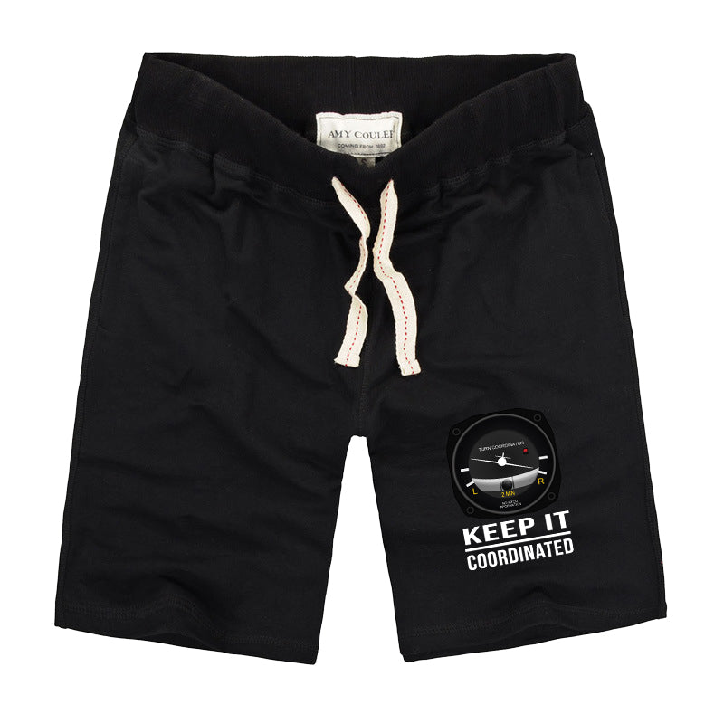 Keep It Coordinated Designed Cotton Shorts