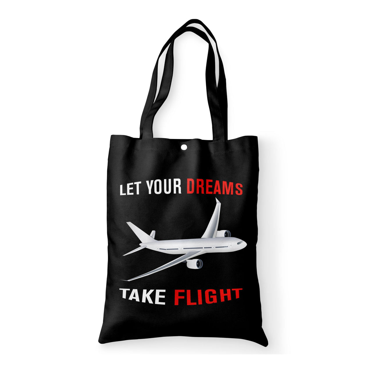 Let Your Dreams Take Flight Designed Tote Bags