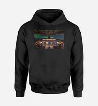 Thumbnail for Boeing 777 Cockpit Designed Hoodies