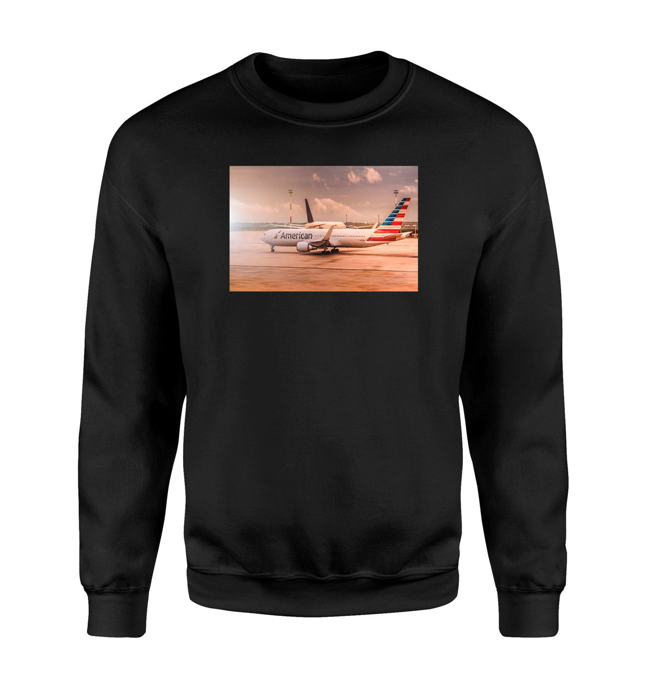 American Airlines Boeing 767 Designed Sweatshirts