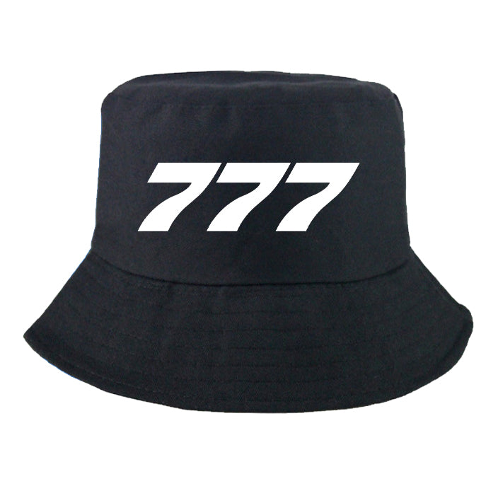 777 Flat Text Designed Summer & Stylish Hats