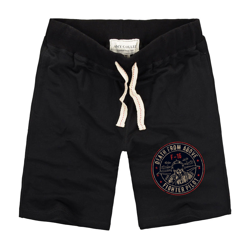 Fighter Jet 16 - Death From Above Designed Cotton Shorts