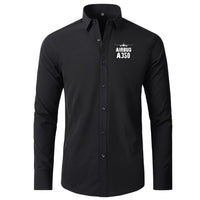 Thumbnail for Airbus A350 & Plane Designed Long Sleeve Shirts