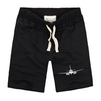 Thumbnail for Sukhoi Superjet 100 Silhouette Designed Cotton Shorts