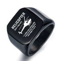Thumbnail for Helicopter [Noun] Designed Men Rings