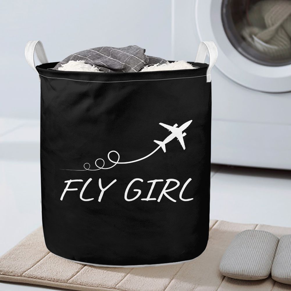 Just Fly It & Fly Girl Designed Laundry Baskets