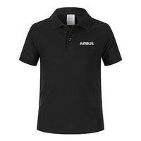 Thumbnail for Airbus & Text Designed Children Polo T-Shirts