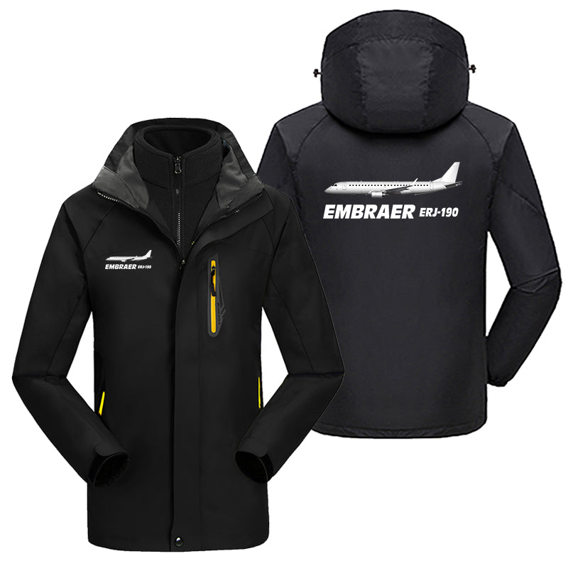 The Embraer ERJ-190 Designed Thick Skiing Jackets