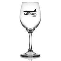 Thumbnail for Airbus A320 Printed Designed Wine Glasses