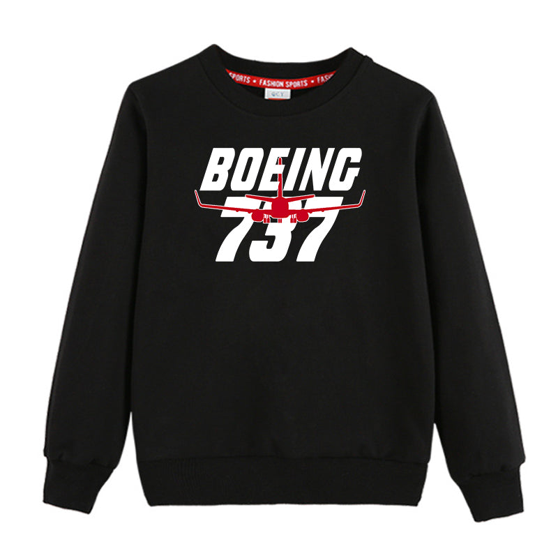 Amazing Boeing 737 Designed "CHILDREN" Sweatshirts