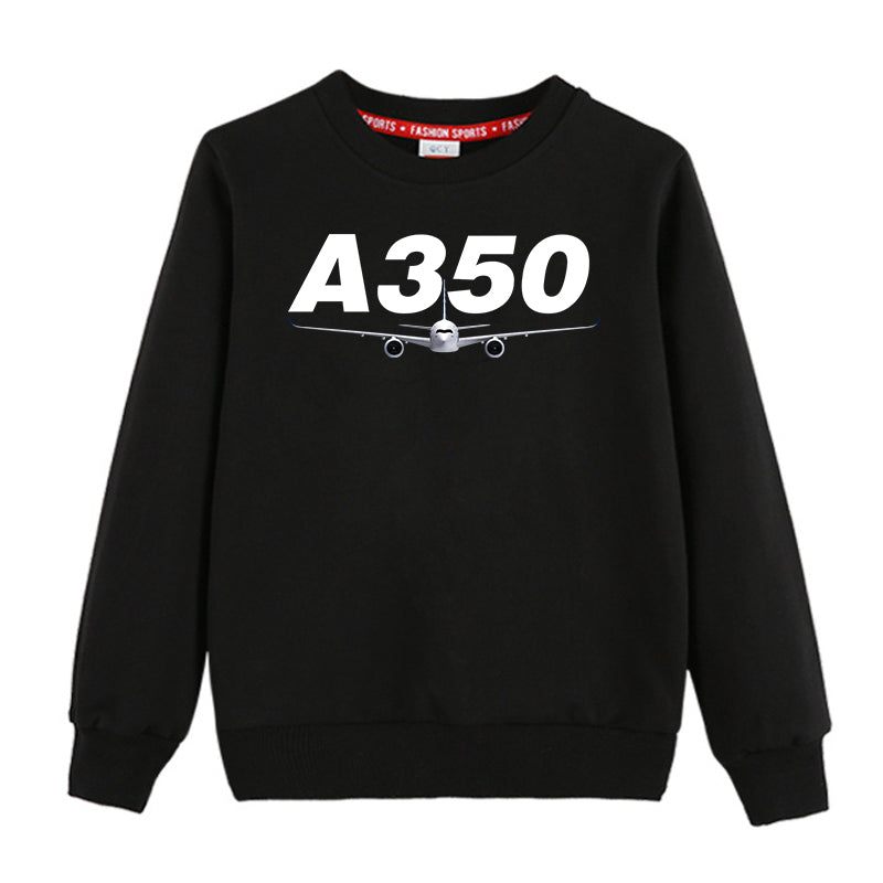 Super Airbus A350 Designed "CHILDREN" Sweatshirts