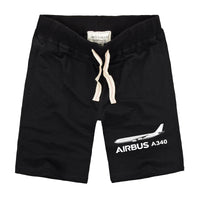 Thumbnail for The Airbus A340 Designed Cotton Shorts