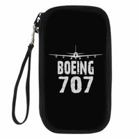 Thumbnail for Boeing 707 & Plane Travel Cases & aviation themed travel case wallet for travel documents.