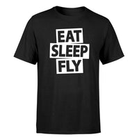 Thumbnail for Eat Sleep Fly Designed T-Shirts