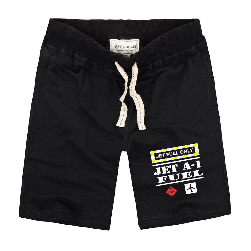 Jet Fuel Only Designed Designed Cotton Shorts