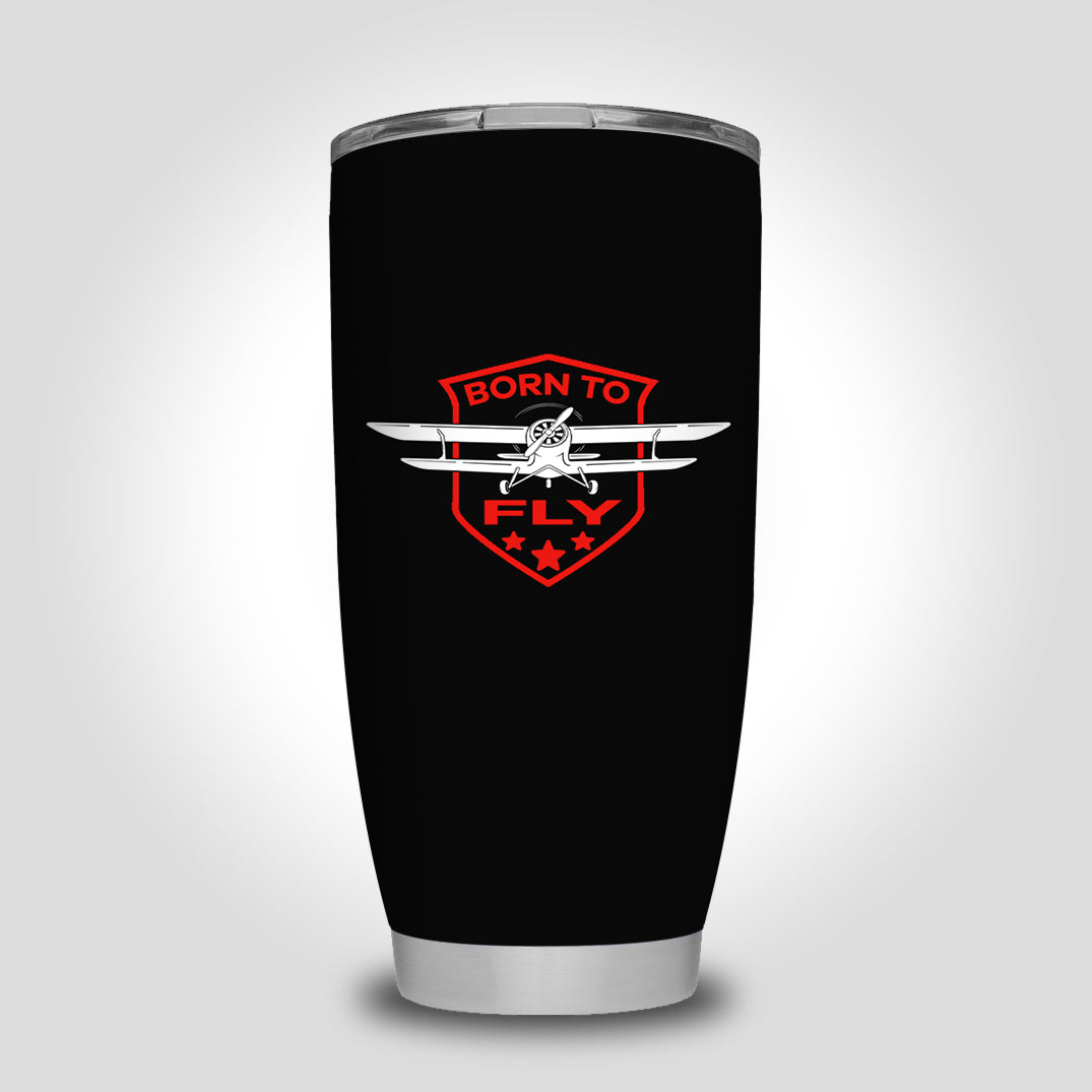 Born To Fly Designed Designed Tumbler Travel Mugs