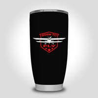 Thumbnail for Born To Fly Designed Designed Tumbler Travel Mugs