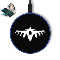 Thumbnail for Fighting Falcon F16 Silhouette Designed Wireless Chargers