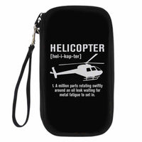 Thumbnail for Helicopter [Noun] Designed Travel Cases & Wallets