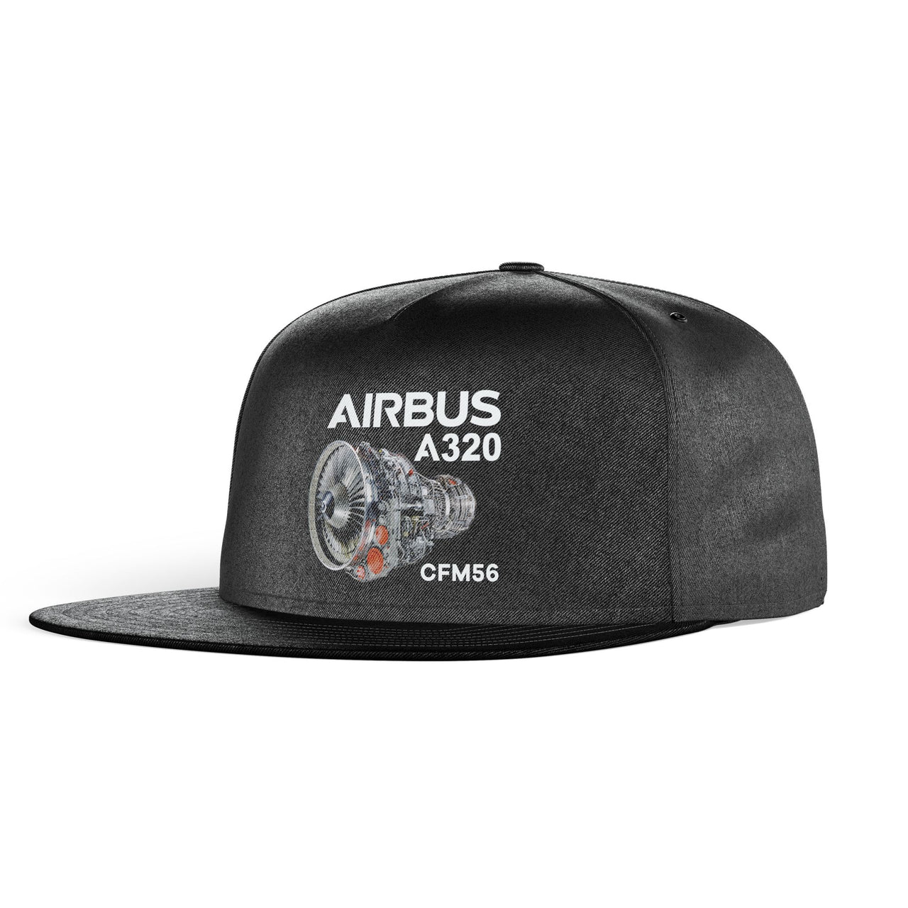 Airbus A320 & CFM56 Engine Designed Snapback Caps & Hats