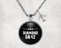 Thumbnail for Diamond DA42 & Plane Designed Necklaces