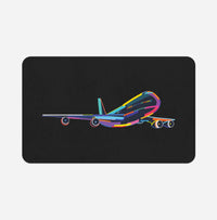 Thumbnail for Multicolor Airplane Designed Bath Mats