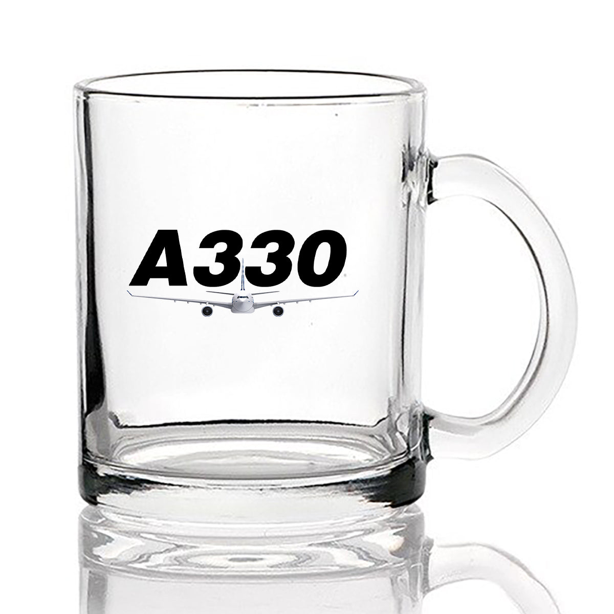 Super Airbus A330 Designed Coffee & Tea Glasses
