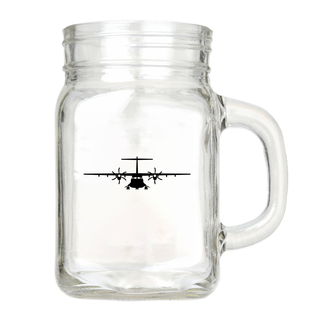 ATR-72 Silhouette Designed Cocktail Glasses