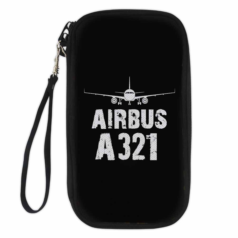 Airbus A321 & Plane Designed Travel Cases & Wallets