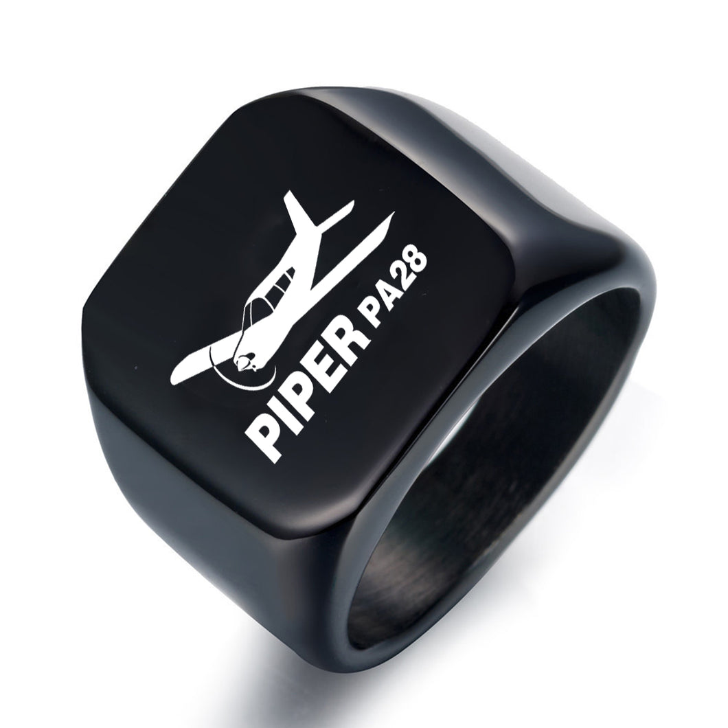 The Piper PA28 Designed Men Rings