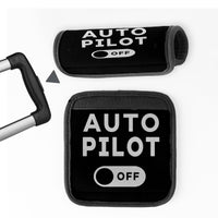 Thumbnail for Auto Pilot Off Designed Neoprene Luggage Handle Covers