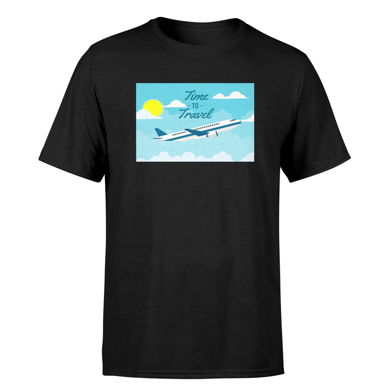 Time to Travel Designed T-Shirts