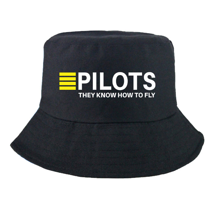 Pilots They Know How To Fly Designed Summer & Stylish Hats