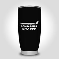 Thumbnail for Bombardier CRJ-900 Designed Tumbler Travel Mugs