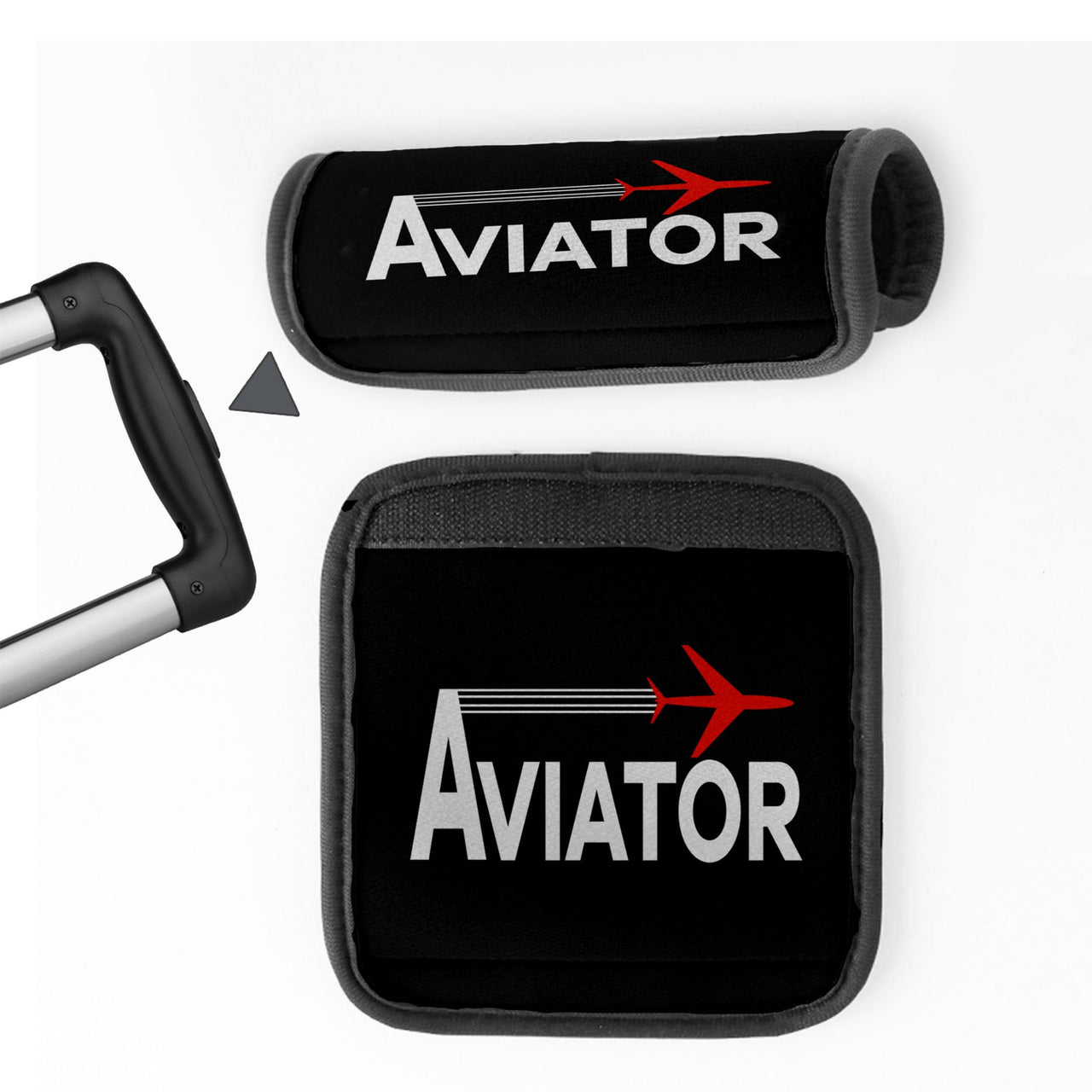Aviator Designed Neoprene Luggage Handle Covers