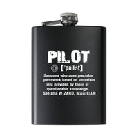Thumbnail for Pilot [Noun] Designed Stainless Steel Hip Flasks