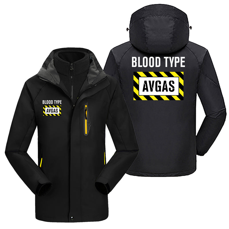 Blood Type AVGAS Designed Thick Skiing Jackets