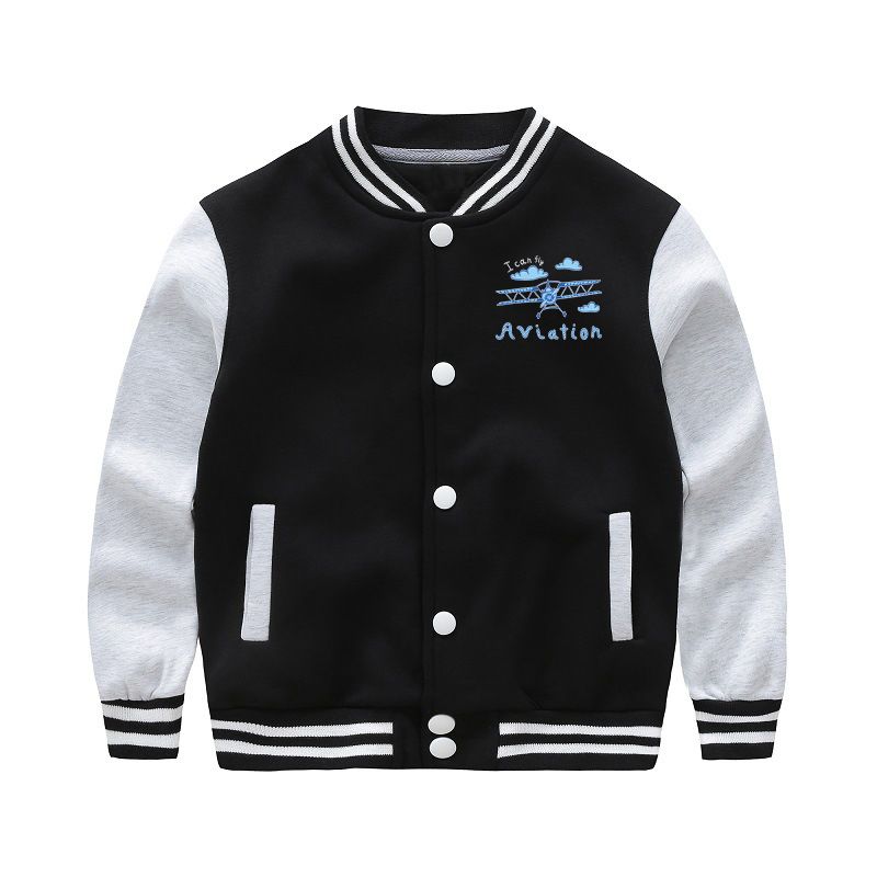 I Can Fly & Aviation Designed "CHILDREN" Baseball Jackets