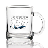 Thumbnail for Super Boeing 737+Text Designed Coffee & Tea Glasses
