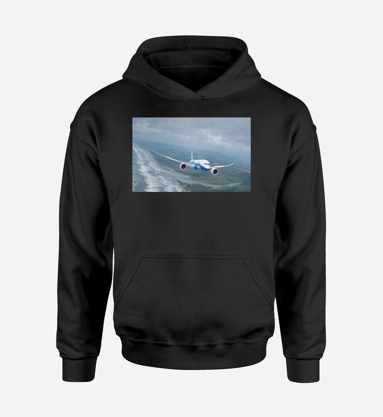 Cruising Boeing 787 Designed Hoodies
