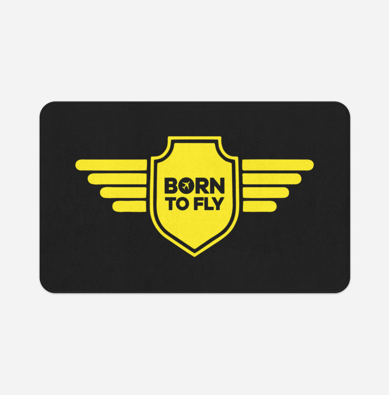 Born To Fly & Badge Designed Bath Mats