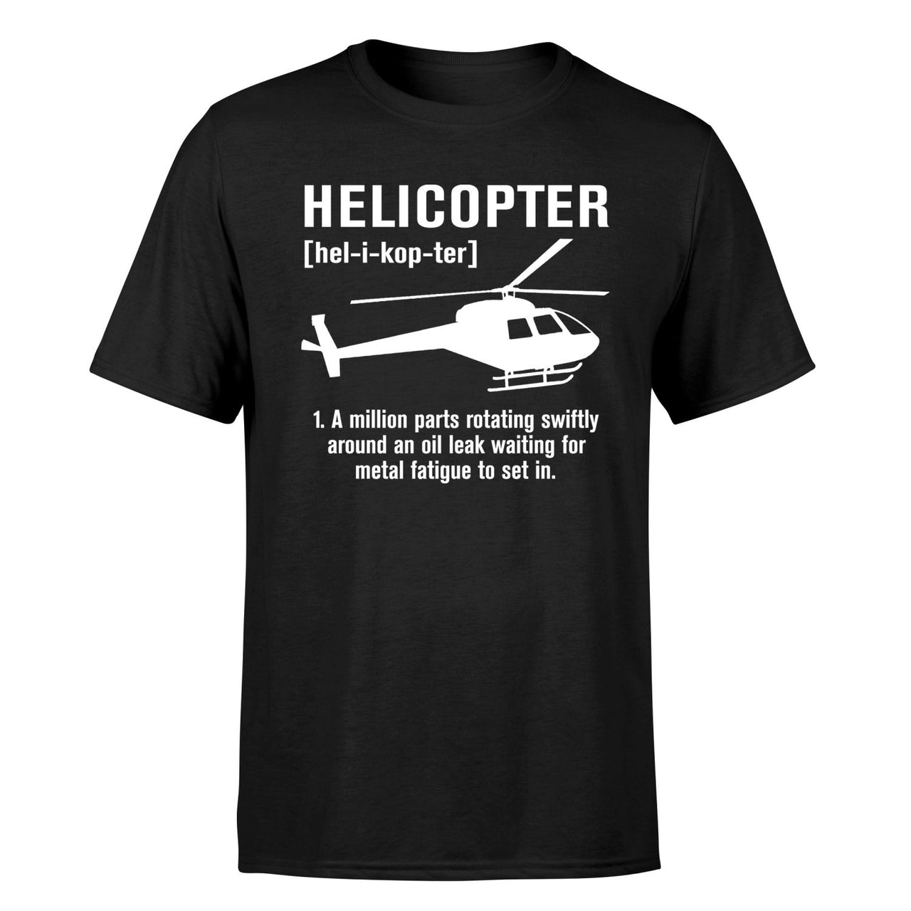 Helicopter [Noun] Designed T-Shirts