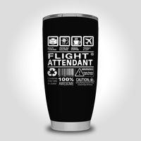 Thumbnail for Flight Attendant Label Designed Tumbler Travel Mugs