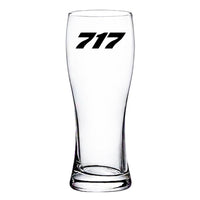 Thumbnail for 717 Flat Text Designed Pilsner Beer Glasses
