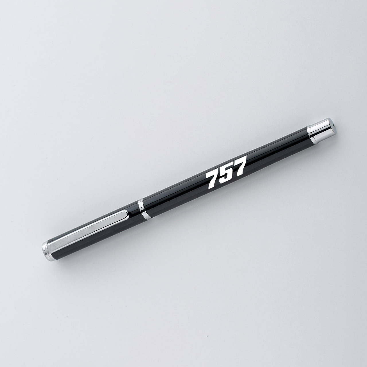 757 Flat Text Designed Ballpens