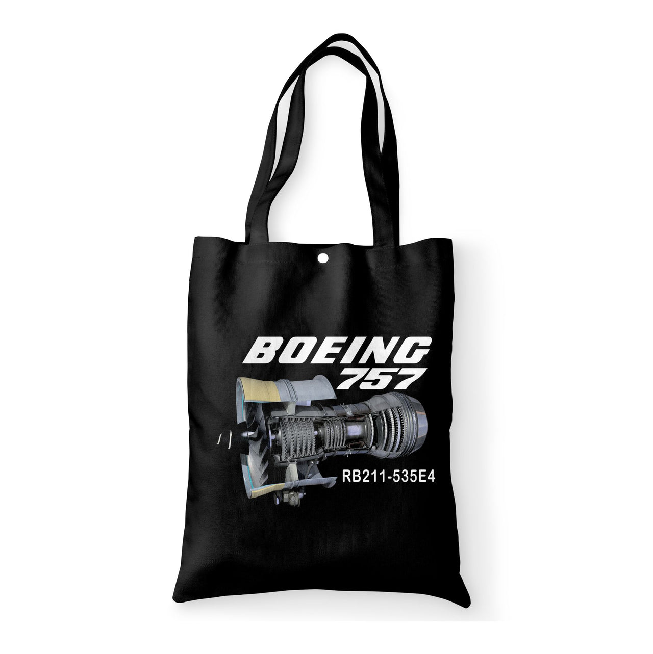 Boeing 757 & Rolls Royce Engine (RB211) Designed Tote Bags