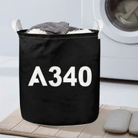 Thumbnail for A340 Flat Text Designed Laundry Baskets