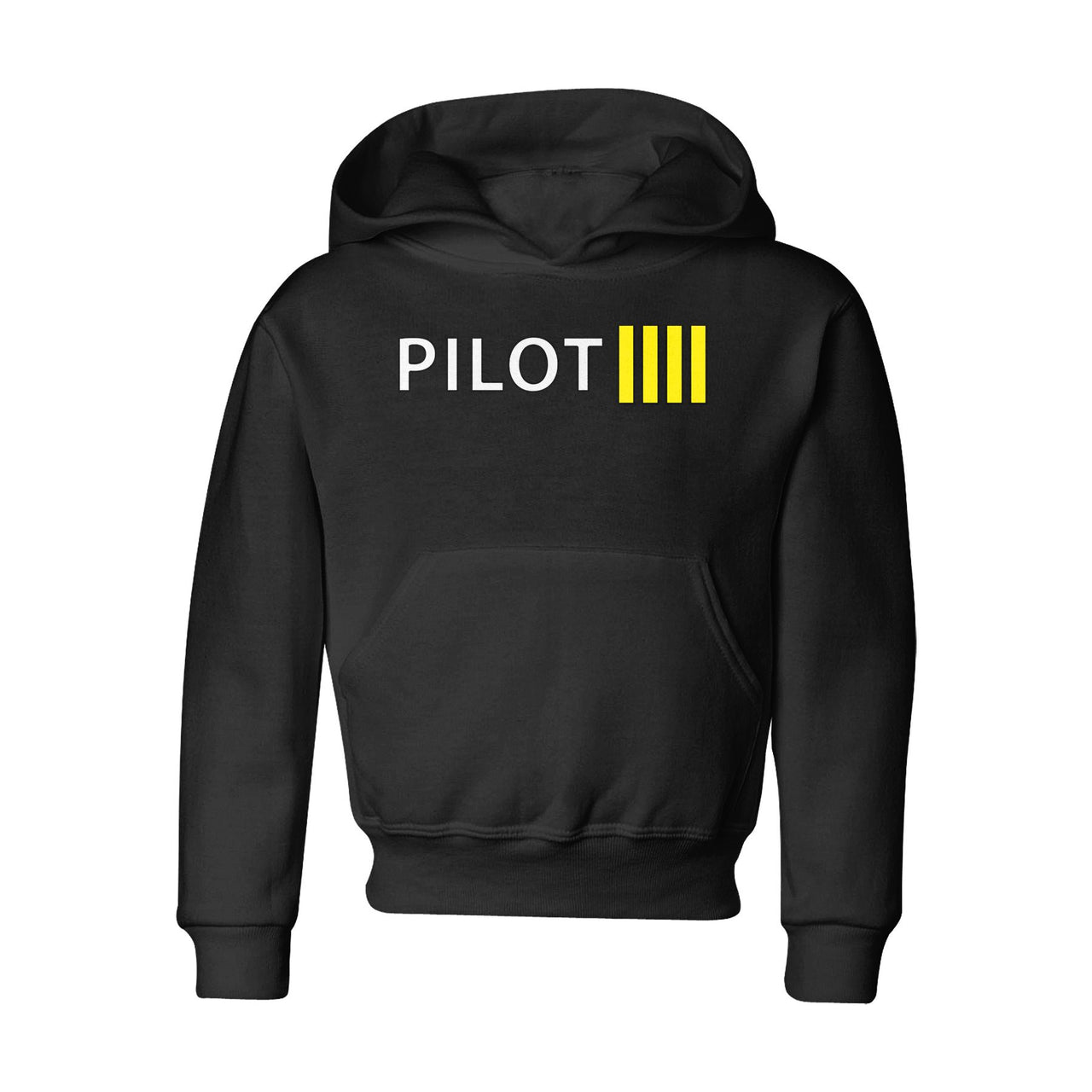 Pilot & Stripes (4 Lines) Designed "CHILDREN" Hoodies