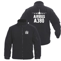 Thumbnail for Airbus A380 & Plane Designed Fleece Military Jackets (Customizable)
