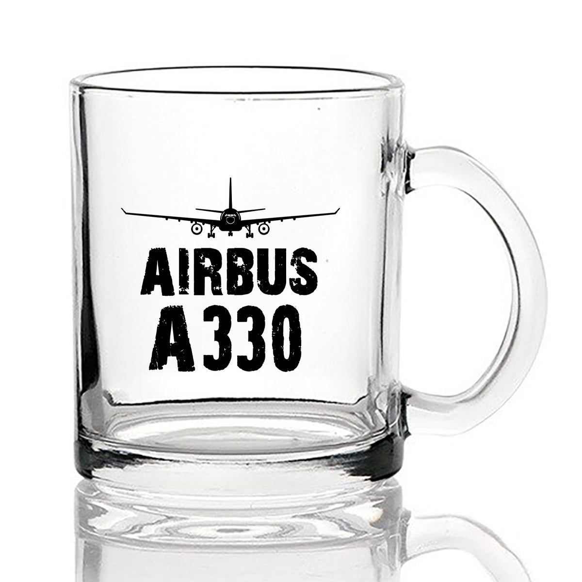 Airbus A330 & Plane Designed Coffee & Tea Glasses